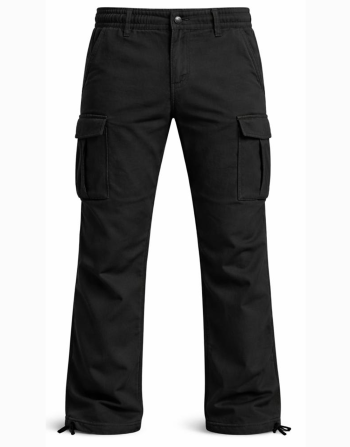 Utility Cargo Trousers – Black Edition