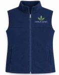 Navy Fleece Vest