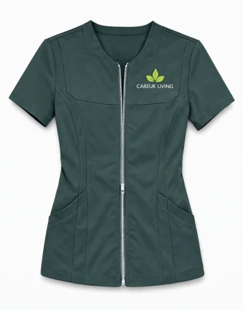 CareUK Green Zip Tunic (Classic)